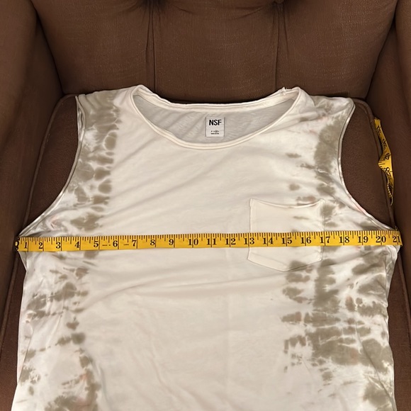 NSF Cream with Dye color in Size Medium - Picture 6 of 7